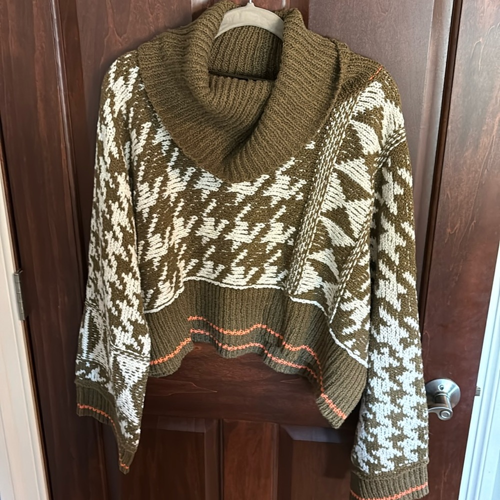 Free People cropped sweater
